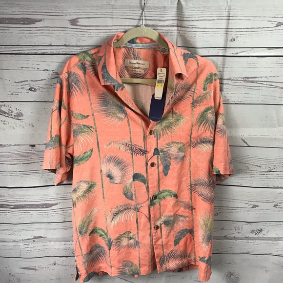 Tommy Bahama Other - Tommy Bahama Foster Fronds Silk Shirt NWT